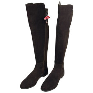 Blondo Layne Brown Suede Waterproof Over The Knee Boots Womens Size 7M New $220